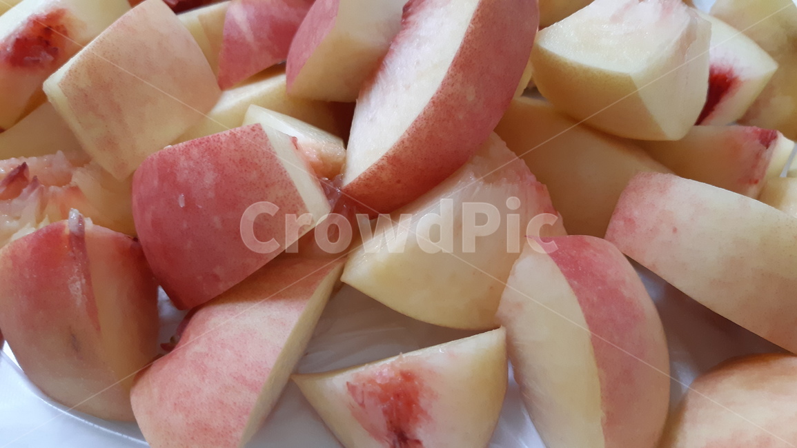 슬라이스,sliced,딱복,딱딱한복숭아,복숭아,분홍빛,분홍,음식,식재료,요리,food,cook,meal,dishes,food reserves