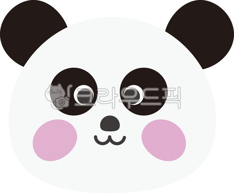 판다,팬더곰,귀여운팬더,아기팬더,웃는판다,팬더보호,멸종위기종,동물캐릭터,팬더얼굴