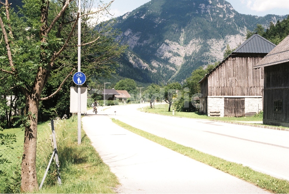 유럽,오스트리아,오버트라운,자연,필름사진,europe,austria,obertraun,nature,mountain,street