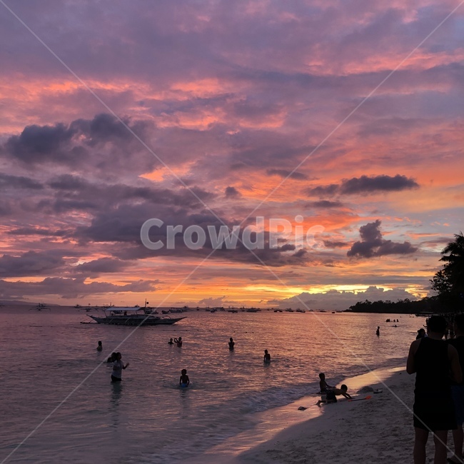 sky,하늘,nature,자연,sunset,일몰,redsky,붉은하늘,여름,바다,sea,그림자,휴양지,풍경