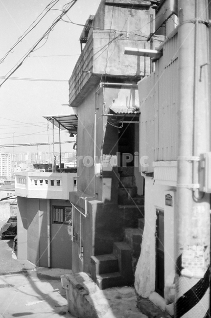 골목사진,필름사진,골목,옛골목,흑백사진,골목길,alley,흑백,모노톤,monochrome,black and white