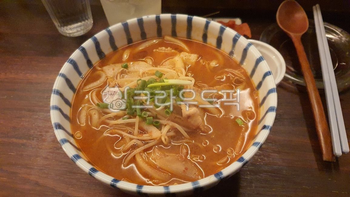 Japanese home meal,Fusion food,Miso Meat Udon,Udon,Soup dish