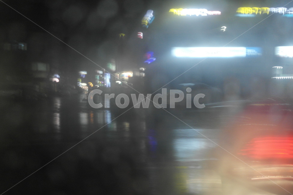 불빛,야경,네온사인,비,저녁,야경,밤,풍경,nightscape,night,landscape,비,비오는날,rain,rainy,교통,교통수단,traffic,transportation,lighting,조명,flare,플레어,light,빛