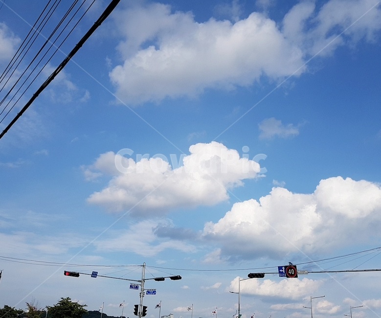 구름,맑음,하늘,자연,sky,신호등