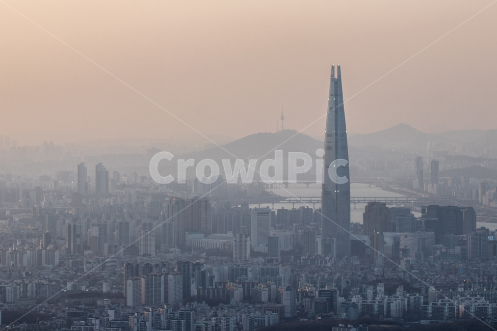 미세먼지,황사,도시,폐허,환경오염,먼지,풍경,지구,서울,문제,호흡기,관리,잠실타워,남산타워,21세기,도시,풍경,city,landscape,한국도시풍경,한국도시경관,korea cityscape,nature,자연,building,건물,metropolis,중심지,시티,town,urban,어반