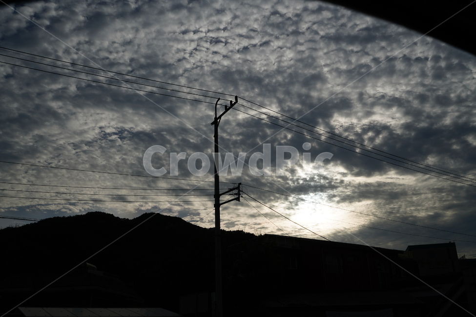 하늘,구름,노을,스카이,실루엣,자연,어둠,빛,감성,cloud,blue,sky,풍경,자연,풍경,nature,landscape,실루엣,그림자,silhouette,shadow,construction crane,건설 크레인