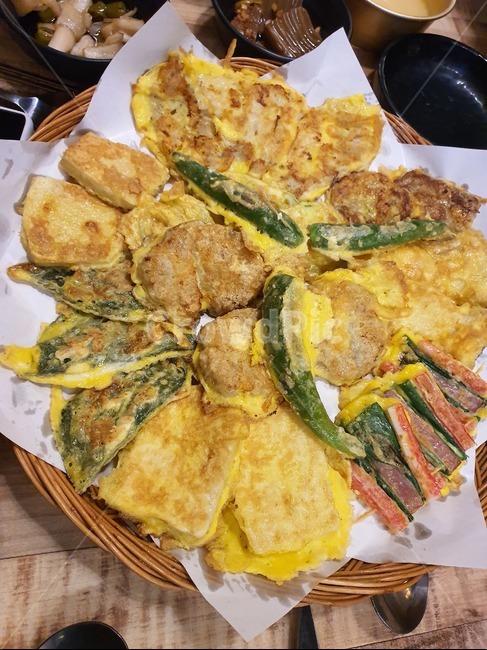 전,모듬전,한식,food,전집