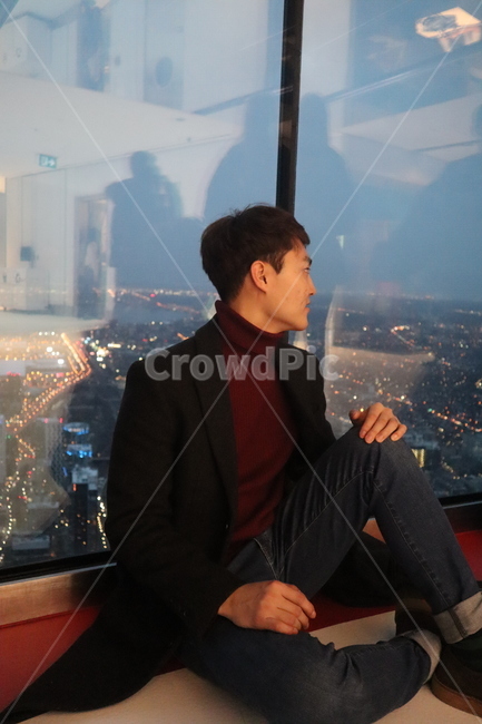 토론토,캐나다,스냅샷,풍경,빌딩,씨엔타워,cntower,사진,배경,야경,남성,남자,man,male