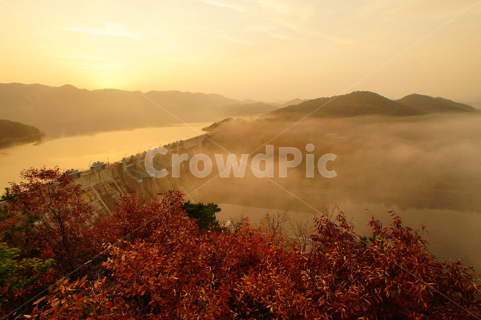 대청댐,가을,일출,안개,대청호,자연,풍경,nature,landscape,한국자연풍경,한국자연경관,korea nature landscape,outdoors,옥외