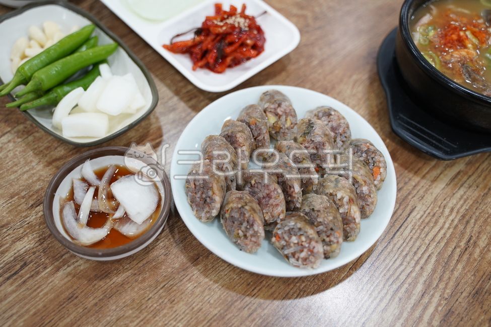 Sundae,blood sundae,sundae,Korean blood sausage,assorted sundae