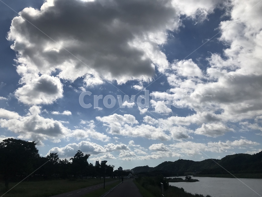 nature,cloud,날씨,하늘,구름,road,자연,풍경,nature,landscape,weather,outdoors,옥외,cumulus,적운,sky,도로