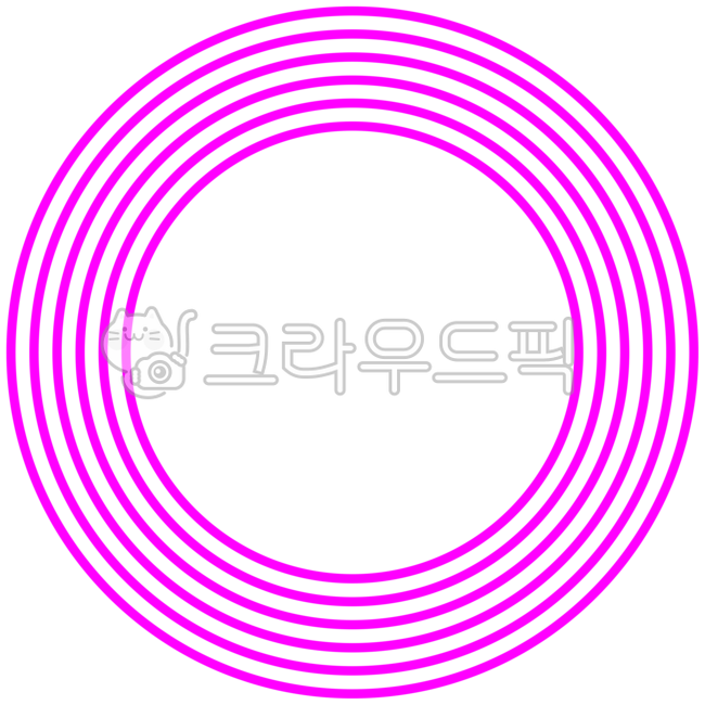 원,원라인,동그라미,정원,도형,테두리원,테두리도형,핑크원