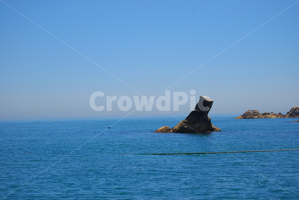 자연,바다,여름,풍경,대왕암,자연,풍경,nature,landscape,outdoors,옥외,land,땅,water,물,ocean,대양,sea,shoreline,해안선,coast,연안