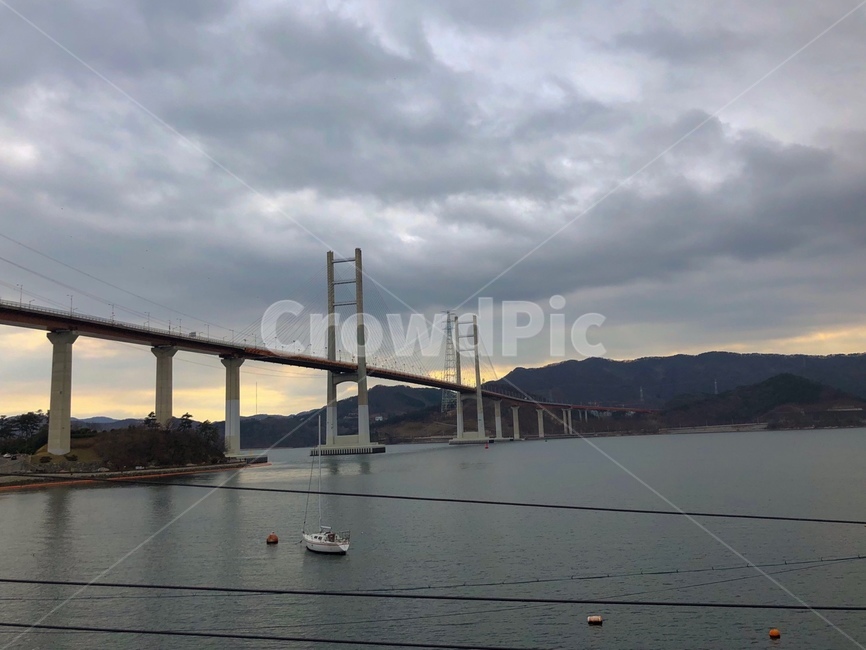 building,건물,bridge,다리,마창대교,대교,풍경,바다