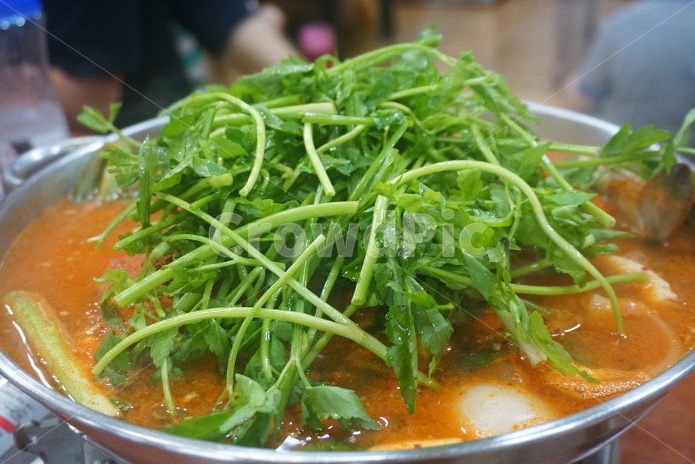 꽃게탕,한식,탕,미나리,꽃게,국물요리