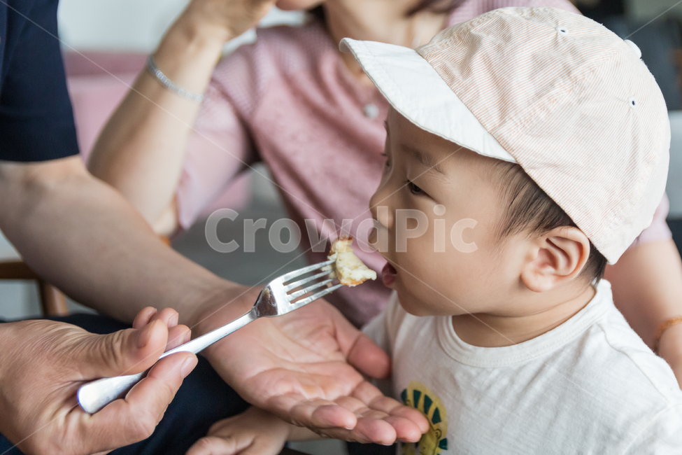 아기,가족,아이,남자아기,귀여운,작은,통통한,볼살,얼굴,먹고있는,포크,모자,남자,어린이,아동,유아,두살,인간,모델,식사,빵,표정,잘먹는,애기,식욕,건강한,튼튼한,사람,인물,인간,human,person,어린이,어린아이,child,children,kid