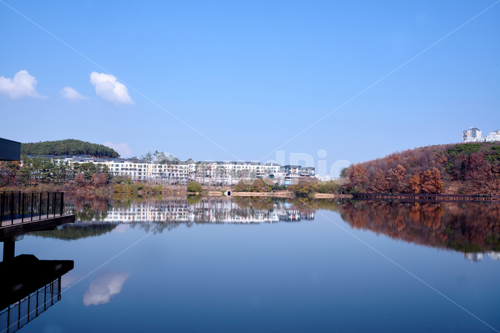 호수,반영,가을,풍경,자연,도시,풍경,city,landscape,water,물,nature,outdoors,옥외