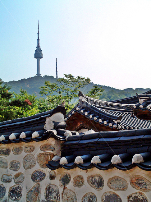 남산타워,처마,한국의집,전통,단청,담장,기와집,한국전통,한국문화,korean traditional,korean culture,랜드마크,landmark,tourist attraction,한국랜드마크,한국관광지,한국명소,korea landmark,korea tourist attraction,건축물,건물외관,exterior,building,structure,architecture,construction