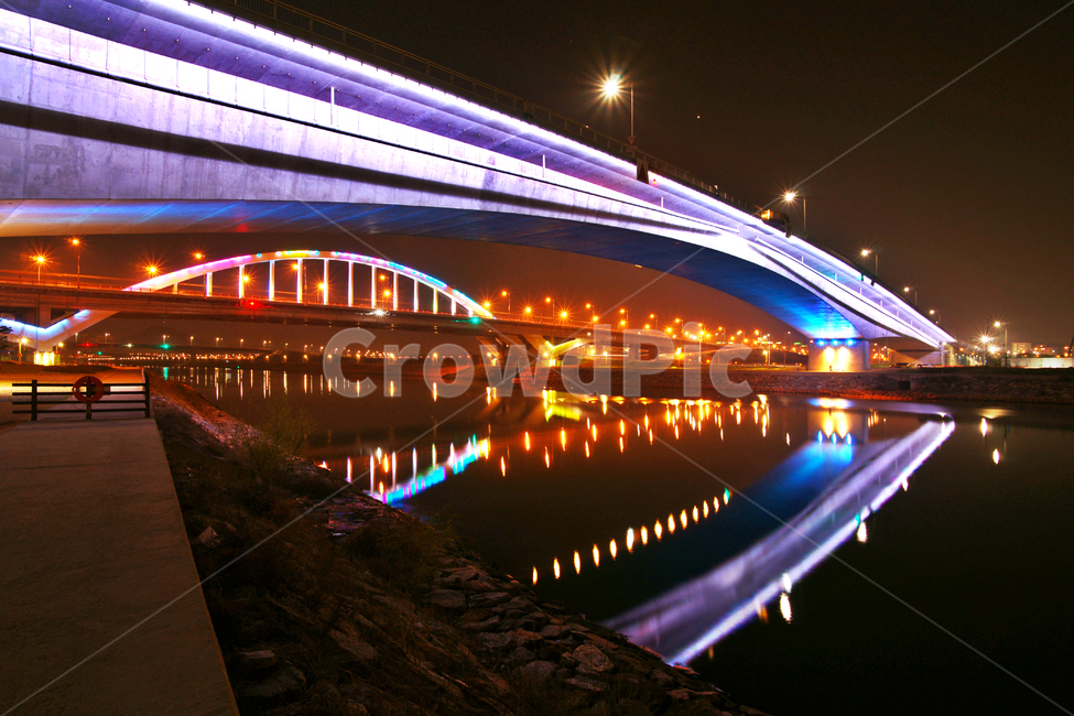 아라대교,김포,반영,교량,야경,야경,밤,풍경,nightscape,night,landscape,도시,city,한국도시풍경,한국도시경관,korea cityscape,건축물,건물외관,exterior,building,structure,architecture,construction,road,도로,freeway,고속 도로