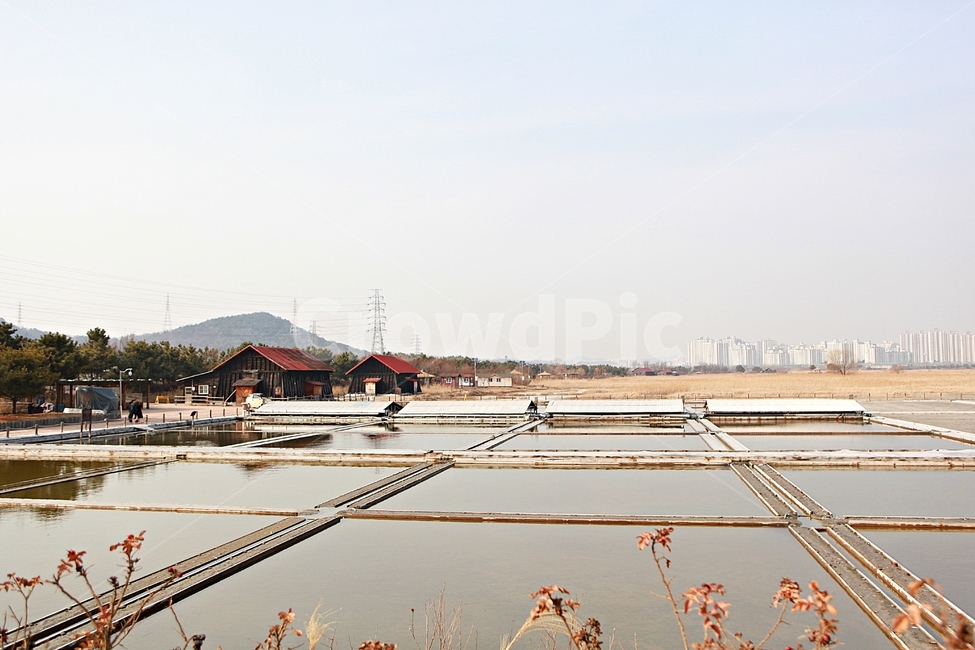 염전,소금창고,풍경,풍광,배경,소금,시골,마을,풍경,landscape,country,rural,town,산업,industry,industrial