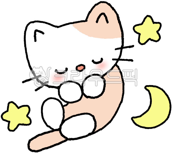 Cat,character,cute,sticker,drawing,hand drawing,illustration,animal,star,moon,cat character,sleeping cat,sleeping cat,cat sticker,cat drawing,good night sticker,night sky,dream drawing,sleep character,hand drawing sticker