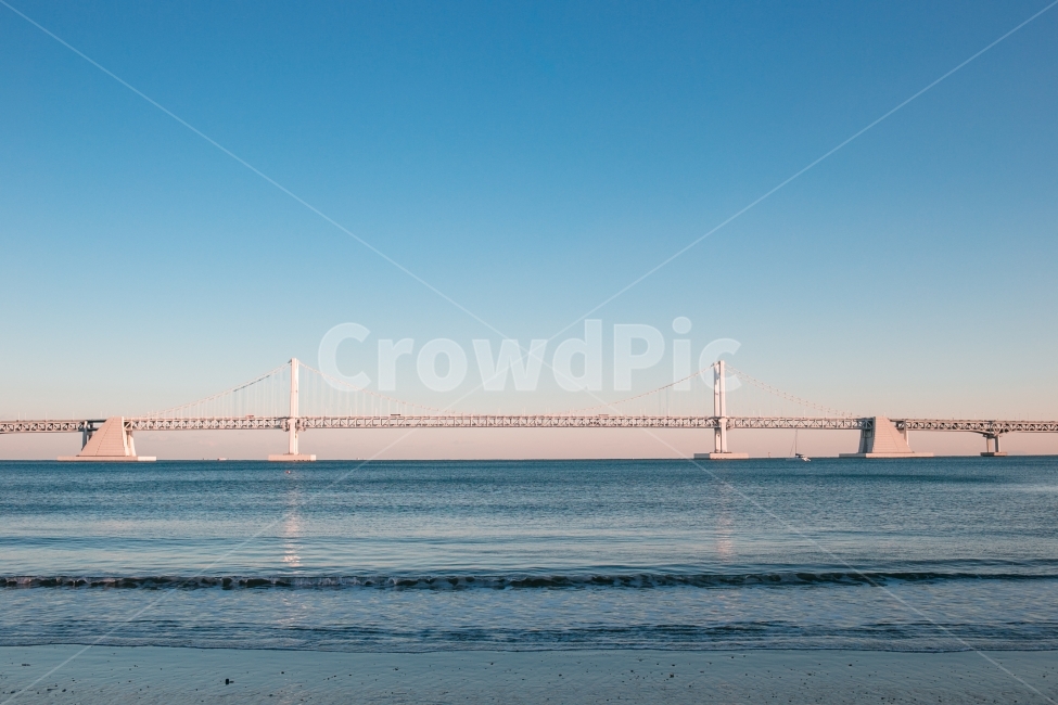 부산,광안리,바다,노을,풍경,자연,풍경,nature,landscape,한국자연풍경,한국자연경관,korea nature landscape,해변,바다,beach,sea,감성,sensible,feeling,building,건물,bridge,다리
