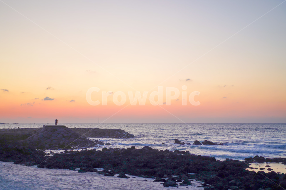 바다,노을,해변,sea,해질녘,제주도,겨울,제주도,jeju,jeju island