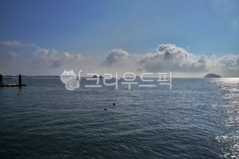 서해, 바다, 자연, 섬, 풍경, 사진,이미지,일러스트,캘리그라피 - Deep bLUE작가
