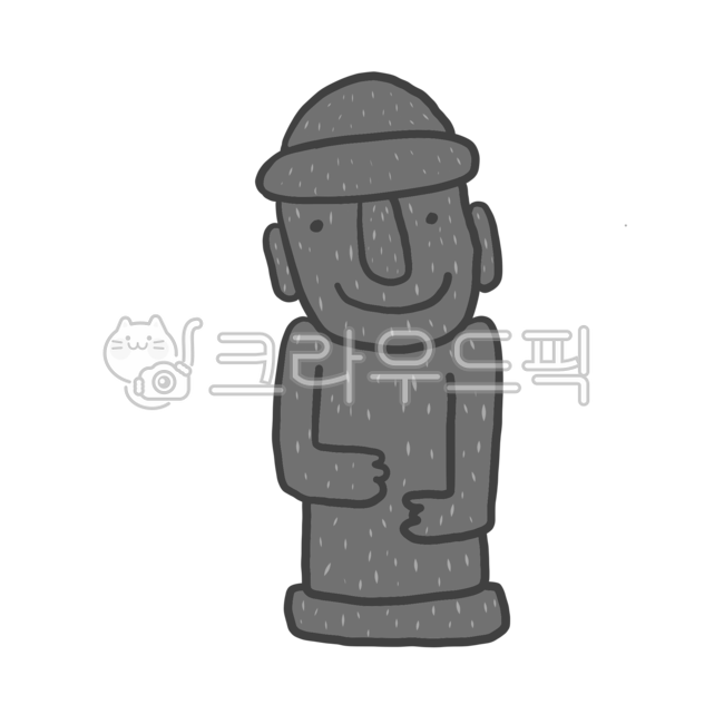 제주도,제주도일러스트,돌하르방일러스트,돌하르방,핸드드로잉,제주일러스트,jeju,korea