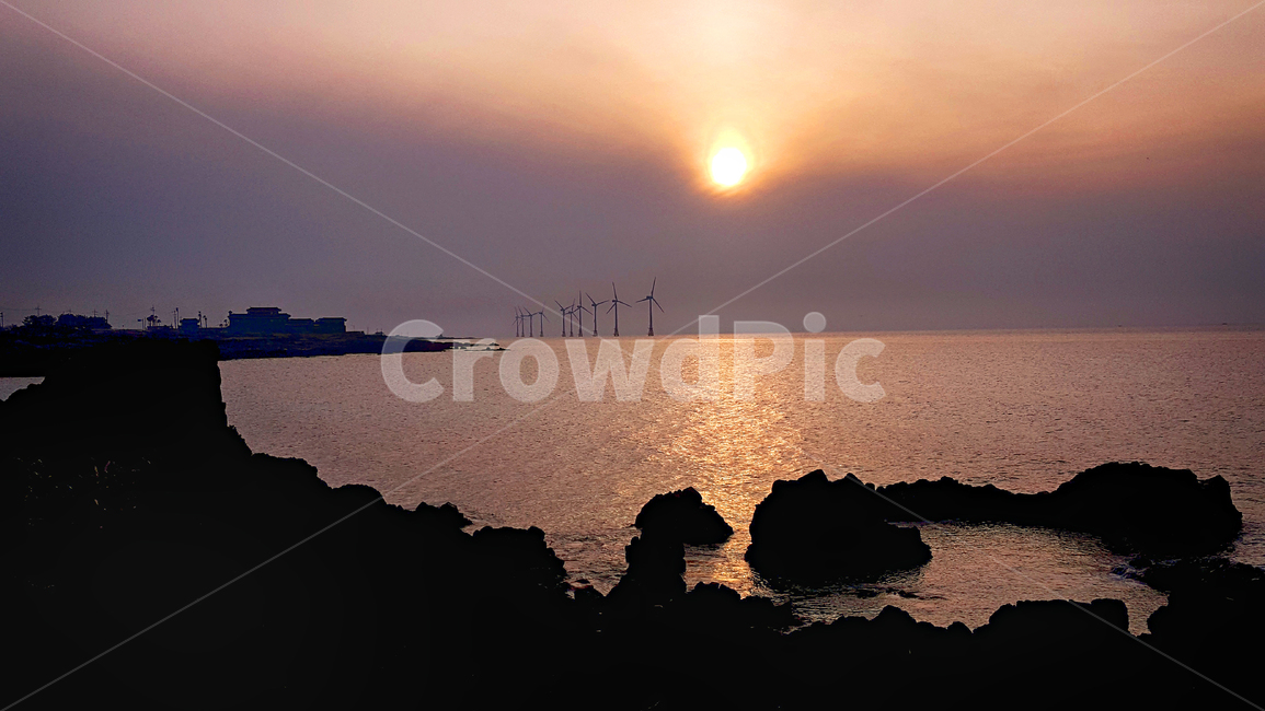 석양,바닷가,풍경,노을,바다,nature,자연,outdoors,옥외