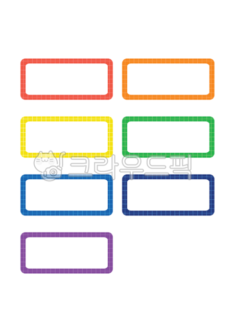 blank,square sticker,Square name tag illustration,class name,masking tape,Kindergarten name tag,sticker,notepad,label,square,Dakku,kindergarden,note paper,Square name tag sticker,nameplate