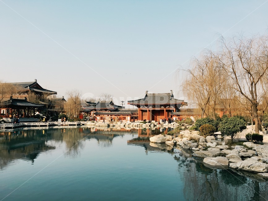 화청지,중국,연못,pond,자연,china,華淸池