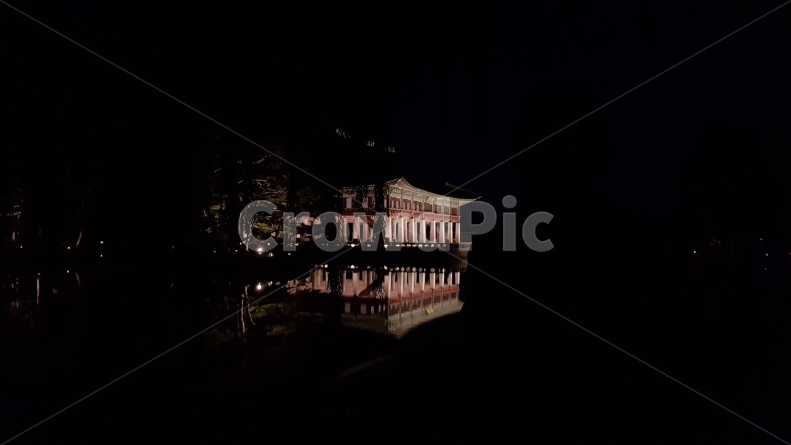 경회루,경복궁,경복궁야간개장,서울야경,조선,풍경,나무,조명