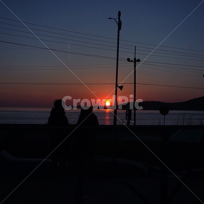 서해안명소,커플,일몰,연인,데이트,노을,sunset,바다,서해,인천,제부도