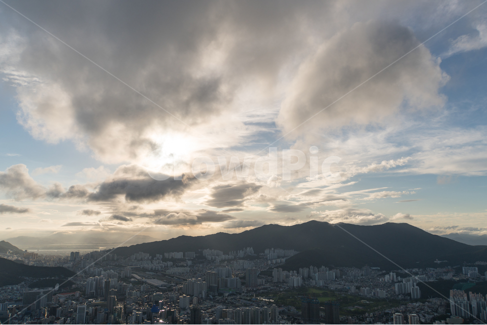 하늘,구름,산,도시,일몰,도시,풍경,city,landscape,한국도시풍경,한국도시경관,korea cityscape,nature,자연,outdoors,옥외,경치,scenery,aerial view,조감도