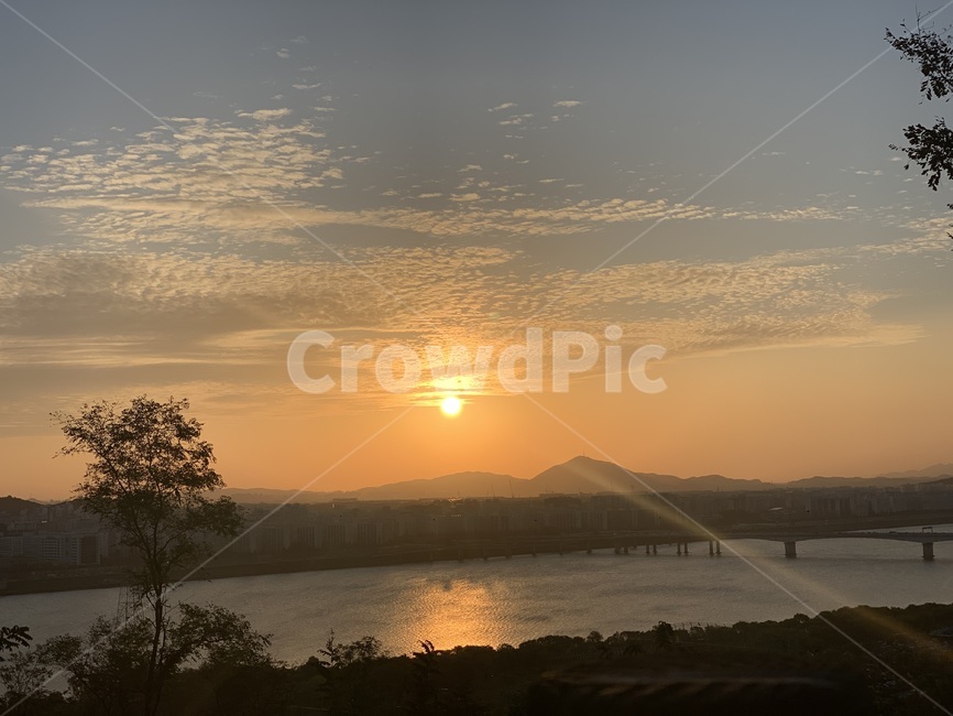 자연,햇빛,하늘,일몰,nature