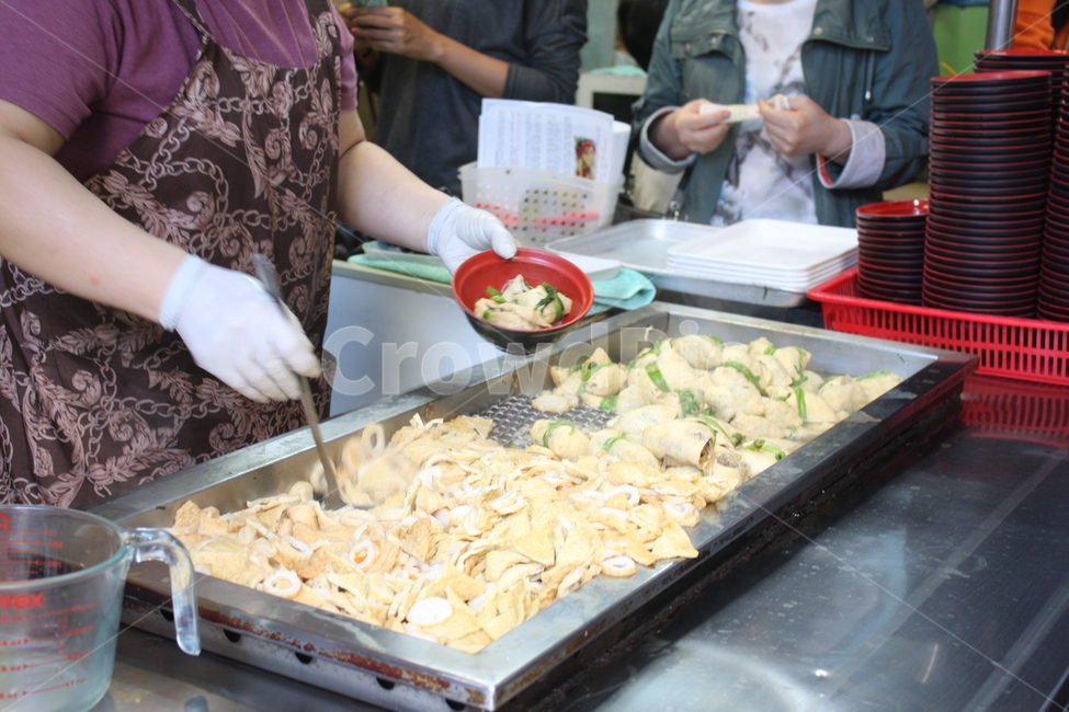 유부주머니,시장,음식,길거리음식,분식,food,warmfood