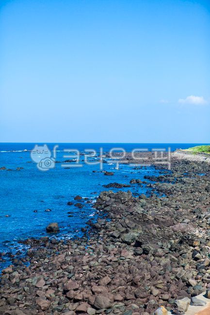 한국, 제주, 제주도, 가파도, 파란하늘, 사진,이미지,일러스트,캘리그라피 - Njkm8615작가