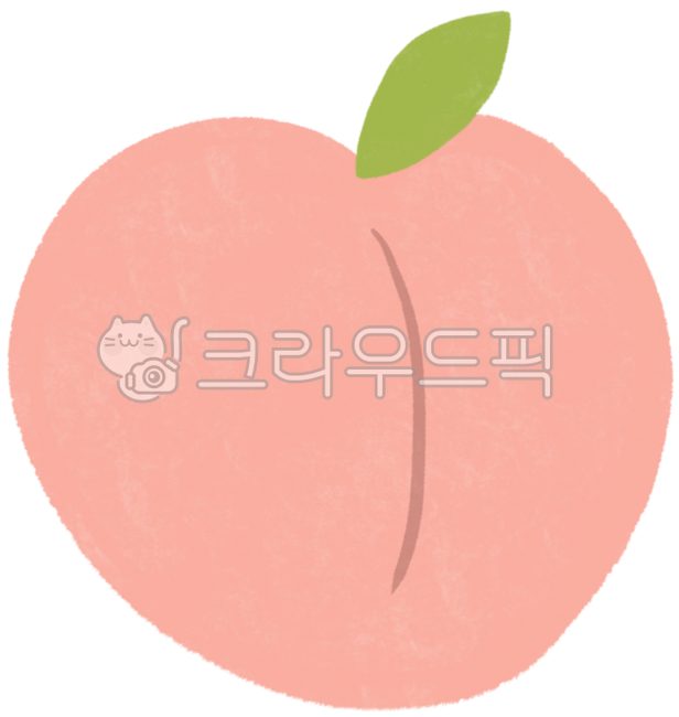 Peach,peach drawing,fruit,pink,peach sticker,peach watercolor,fruit sticker,cute peach