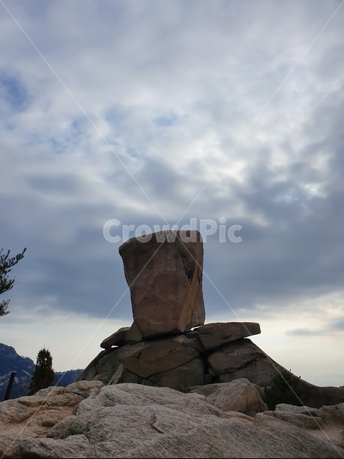 북한산사모바위,사모바위,100대명산북한산사모바위,서울산,서울의자연
