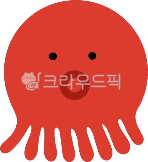 문어,문어그림,문어일러스트,귀여운문어,바다생물,해양생물,문어캐릭터