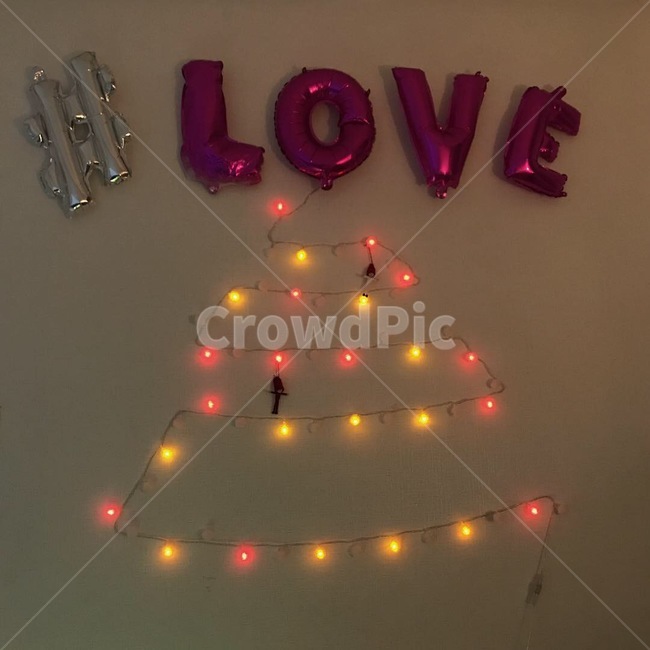 love,트리,파티,크리스마스,전구