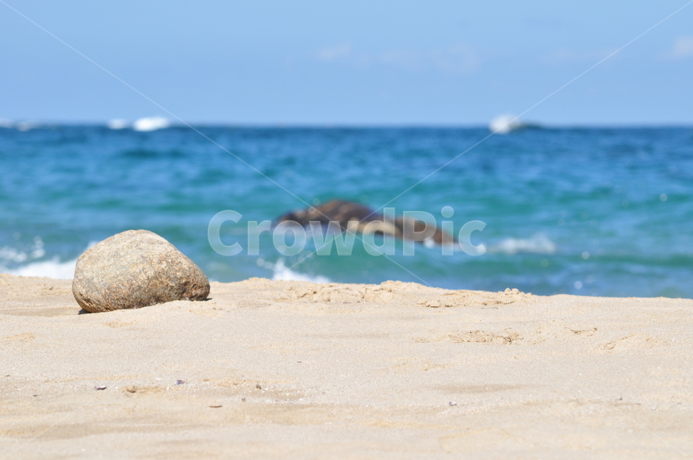바다,감성,돌멩이,돌맹이,혼자,해변,바다,beach,sea