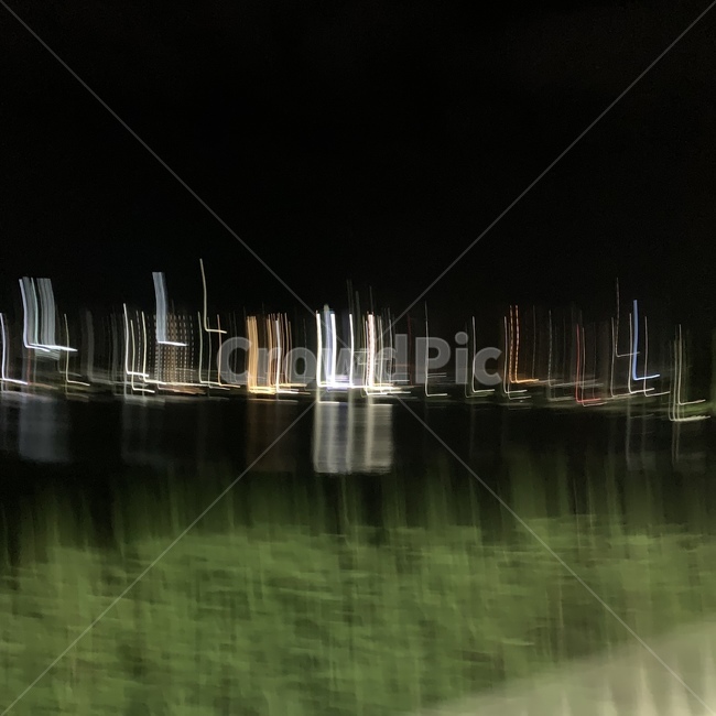 l의향현,l,흔들린사진,호수,야경
