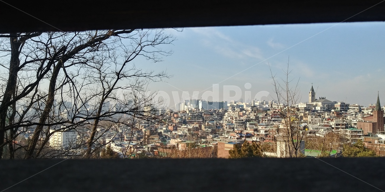 전경,서울,풍경,한국,남산