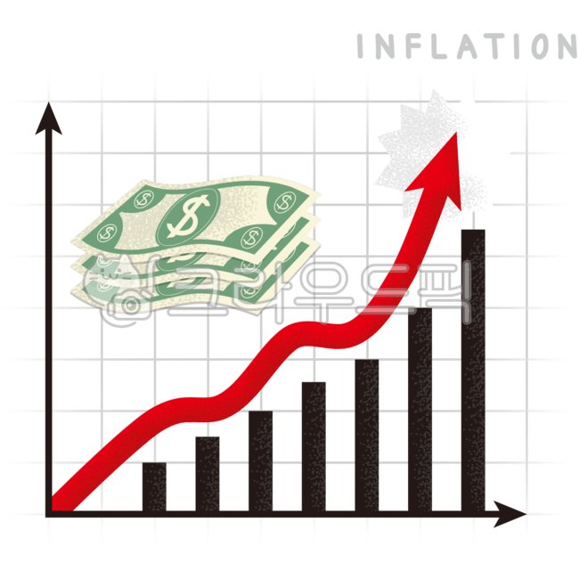 그래프,가격,경제,인플레이션,달러,돈,지폐,금액,지표,화살표,화폐