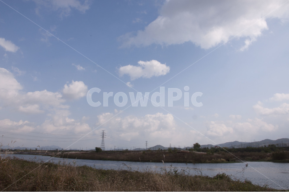 영산강,하늘,구름,풍경,맑은날,풍경사진,한국풍경,강가,강,자연,풍경,nature,landscape,outdoors,옥외,weather,날씨