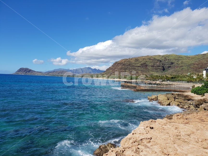 promontory,곶,nature,자연,outdoors,옥외,water,물,ocean,대양,sea,바다,land,나라,하와이,hwaii