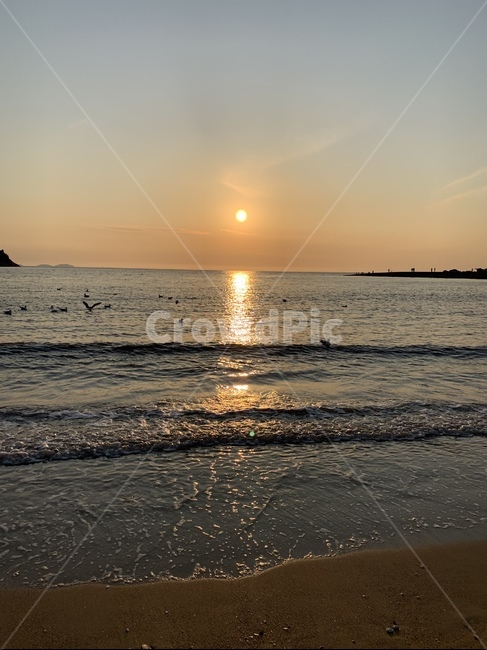 nature,자연,sunlight,햇빛,바다,노을,해질녘