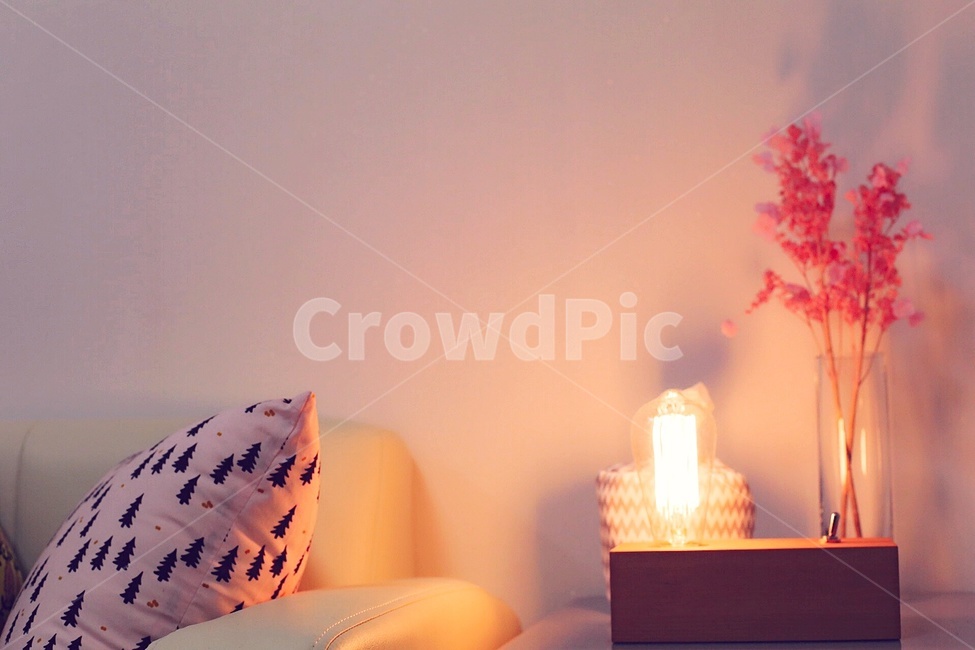 핑크,조명,감성,드라이플라워,휴식,인테리어,실내디자인,interior design